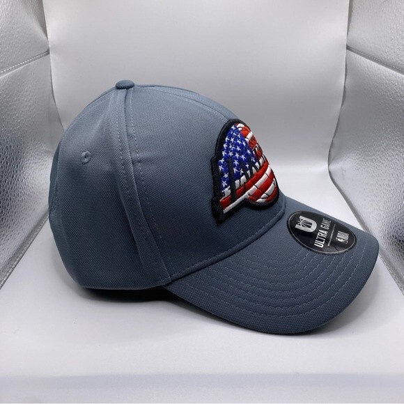 Los Angeles Lakers Ultra Game Hat One Size Stretch USA American Flag Patriotic - Picture 6 of 13